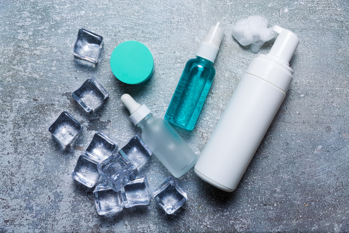 Jég roller arcmasszírozó