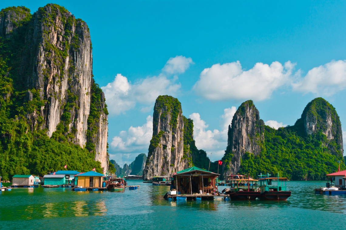 Halong-öböl, Vietnam