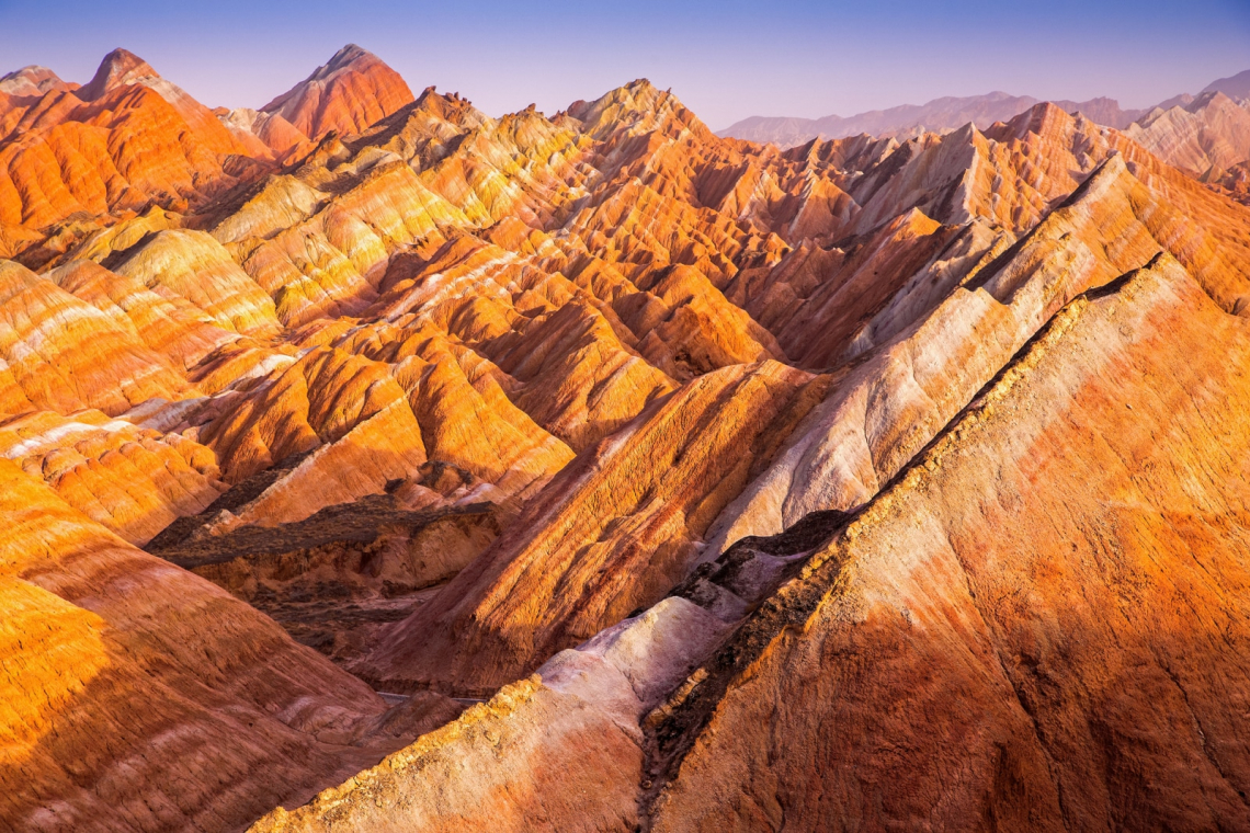 Zhangye Danxia Landform, Kína