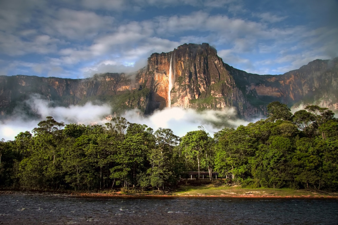Angel-vízesés, Venezuela