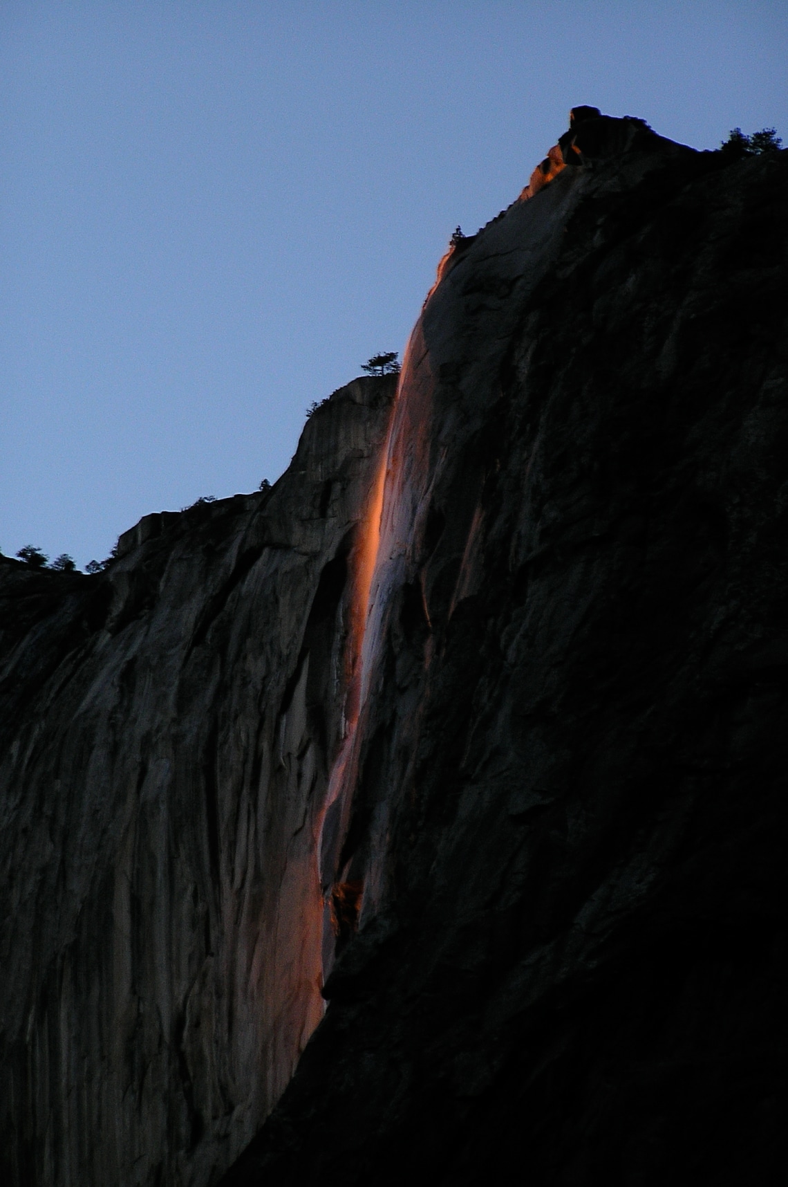 Horsetail Fall, Yosemite National Park, Kalifornia