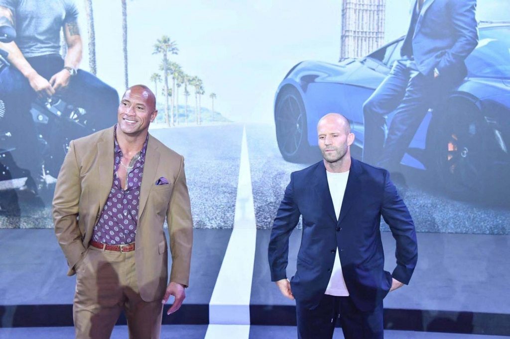Dwayne Johnson, Jason Statham és Vin Diesel csak egyenlően verhetik el egymást
