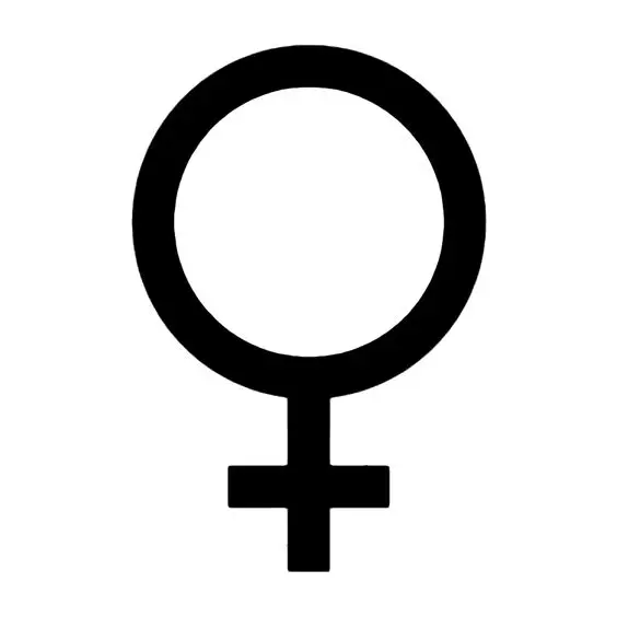 Vénusz bolygó jelképe