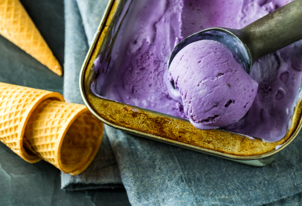 Ube fagylalt