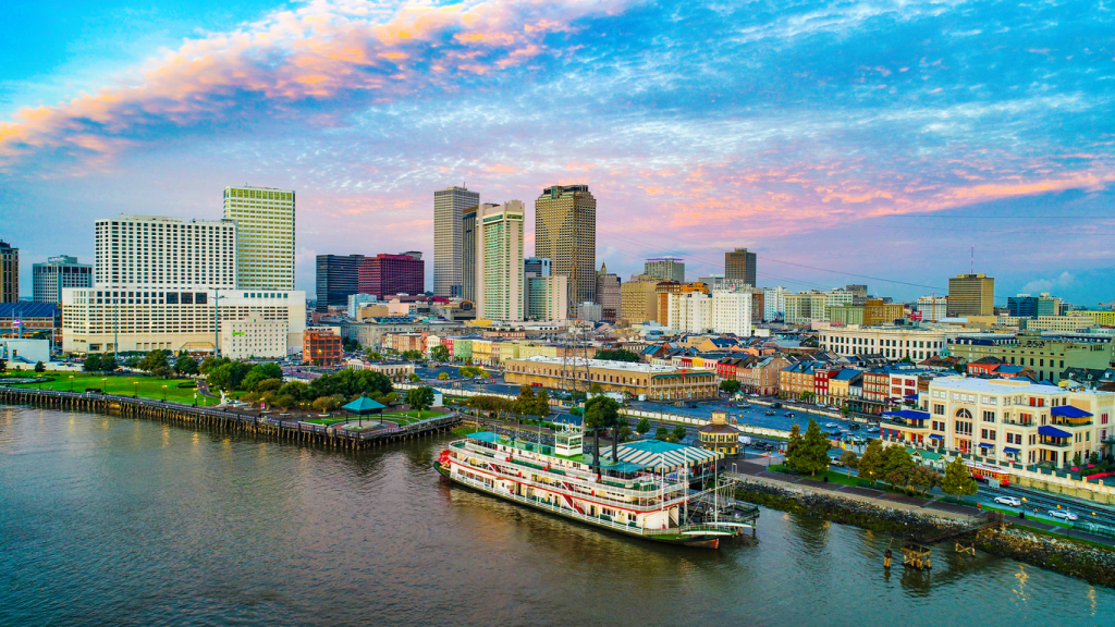 New Orleans hajókázás