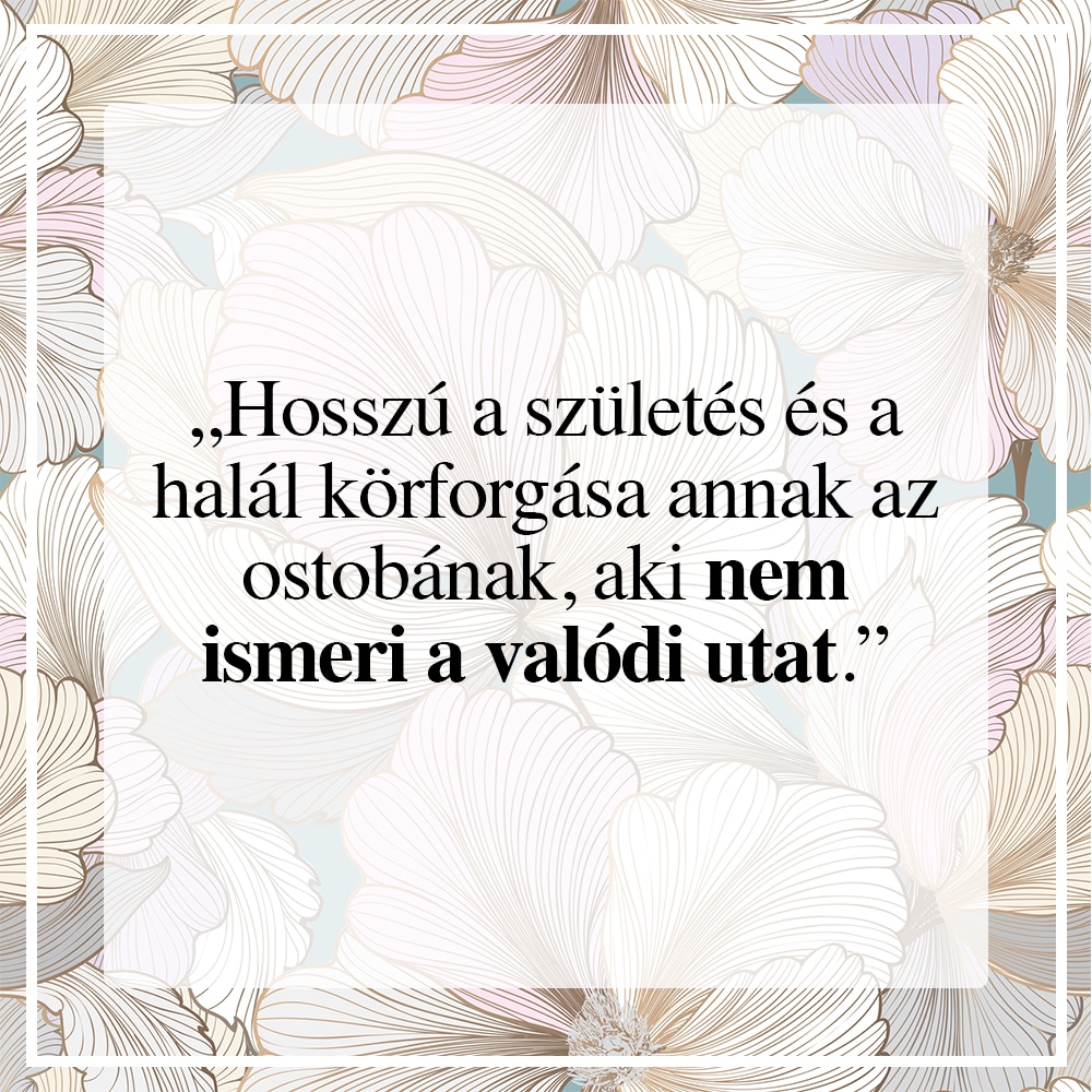 Buddhista idézetek életről és halálról