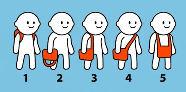 3. Ha a válladra akasztod