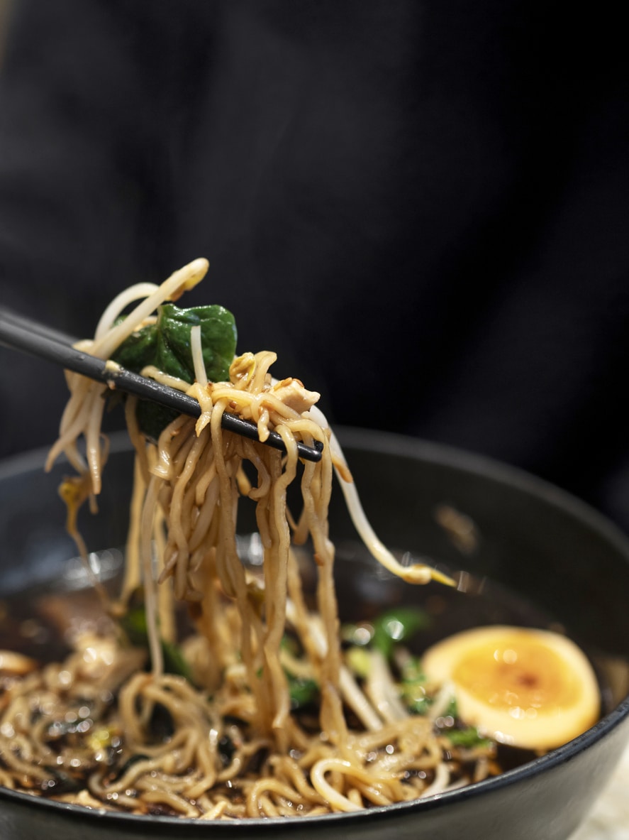 Egzotikus zöldséges üvegtészta