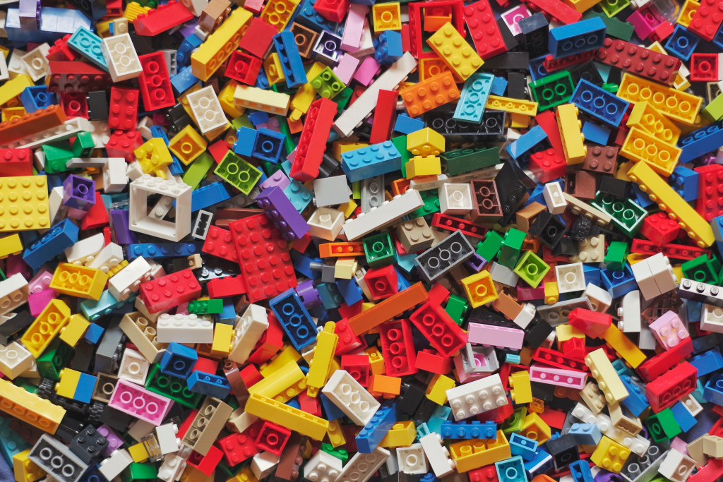 újrahasznosított Lego