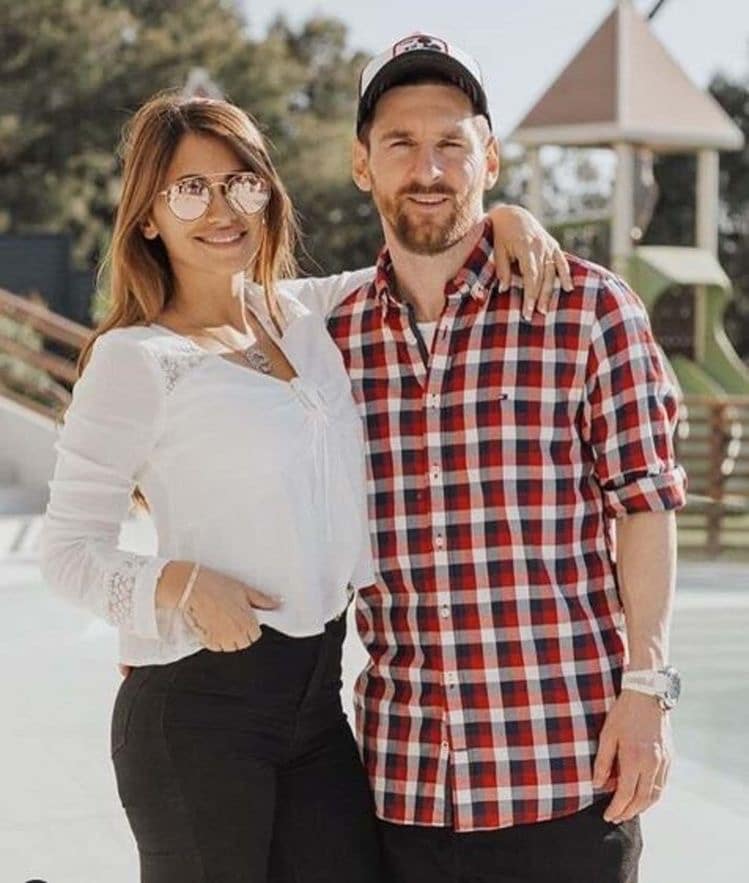 Lionel Messi és Antonella Roccuzzo