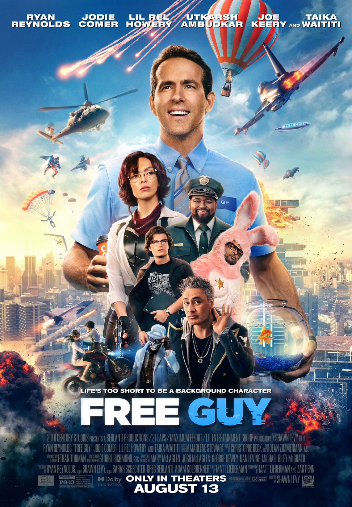 Free Guy: augusztus 12.