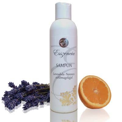 Levendula-Narancs natúr sampon szőlőmagolajjal az Esszenciától