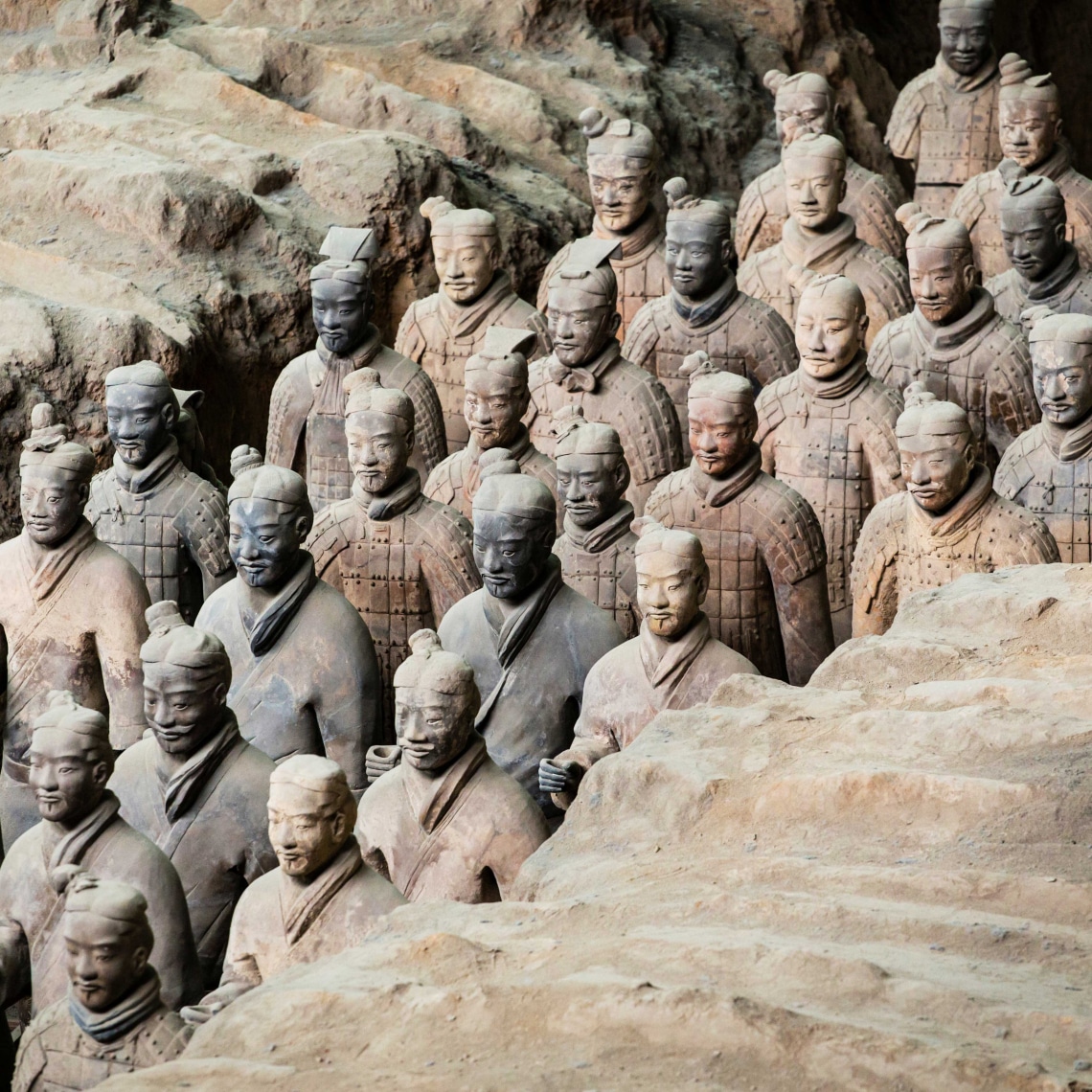 Qin Shi Huang sírja, Kína