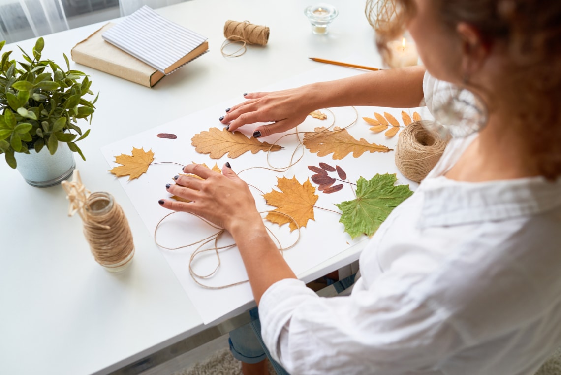 Erre használd az elsárgult faleveleket! 9 kézműves inspiráció