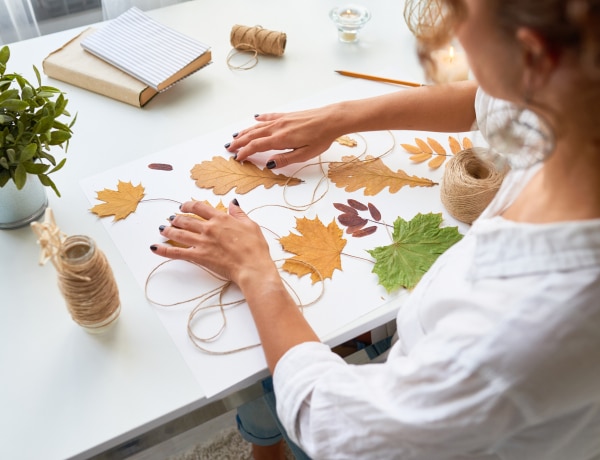 Erre használd az elsárgult faleveleket! 9 kézműves inspiráció