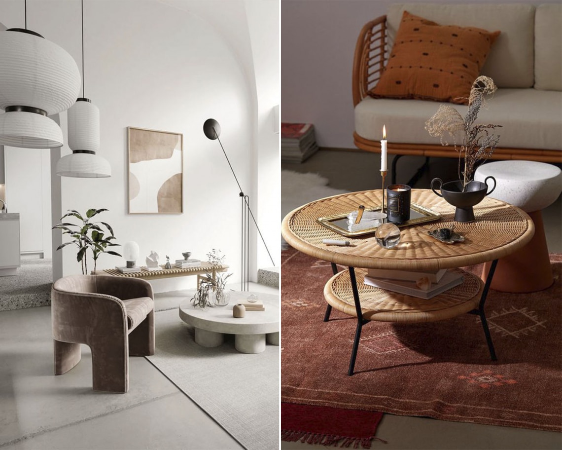 Üres dohányzóasztal