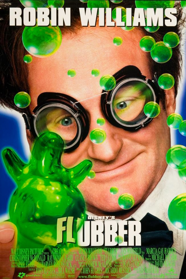 9. Flubber – A szórakozott professzor, 1997.
