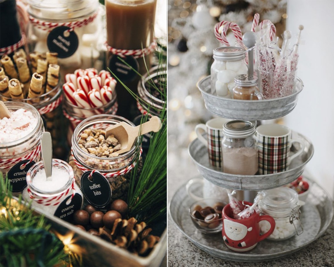 Karácsonyi kávé- vagy teaállomás
