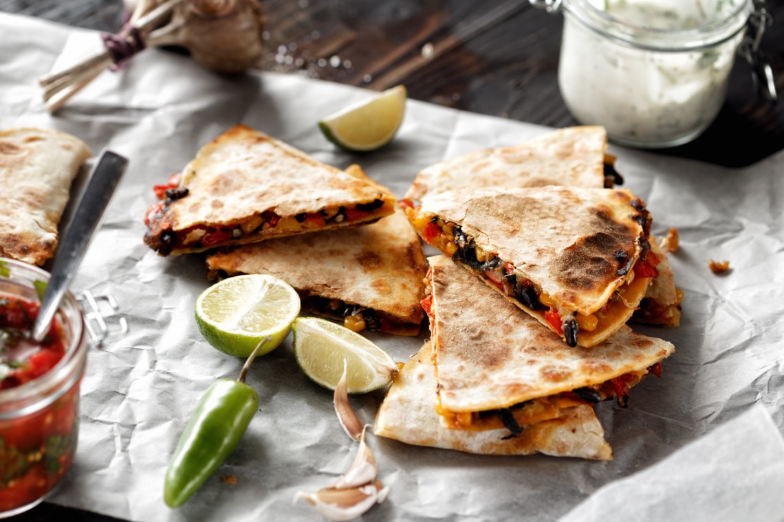Recept tippünk: Babos quesadilla
