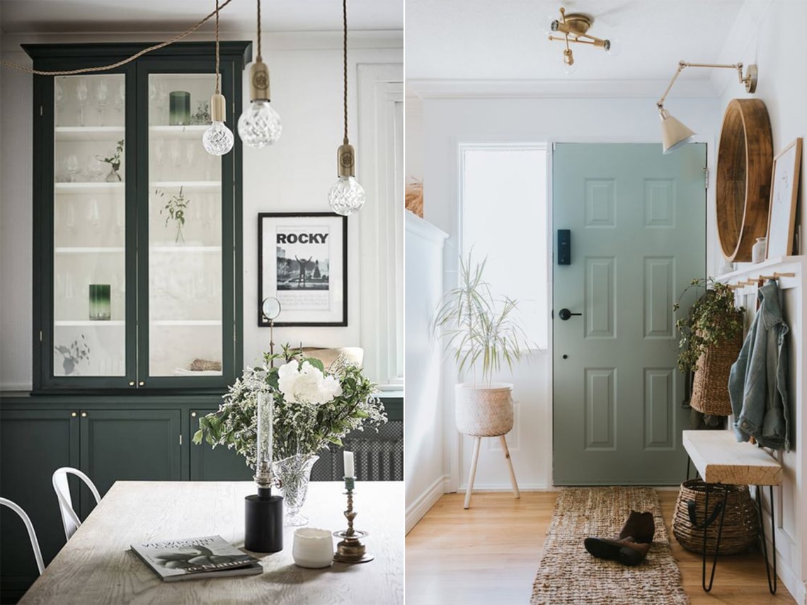 Festett ajtók és ablakkeretek