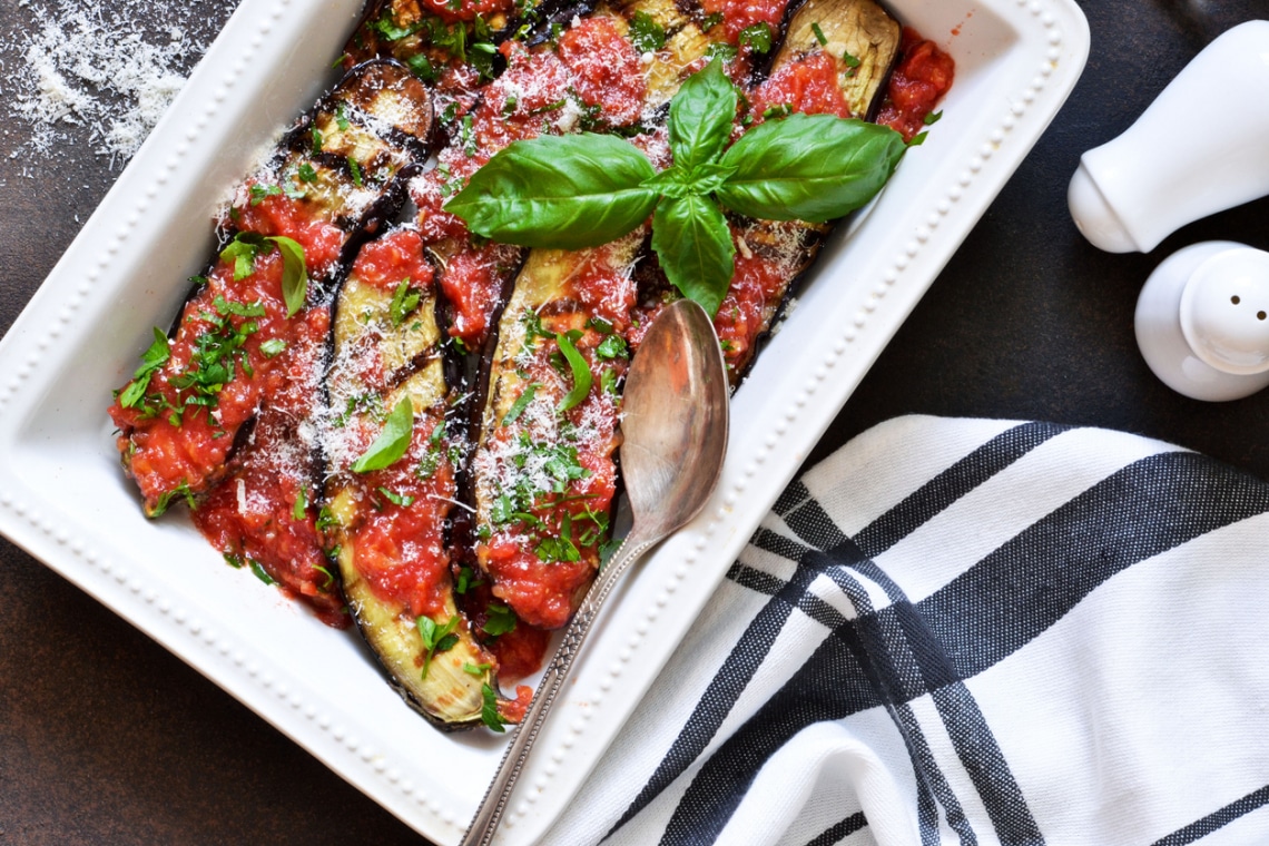 Olasz rakott padlizsán