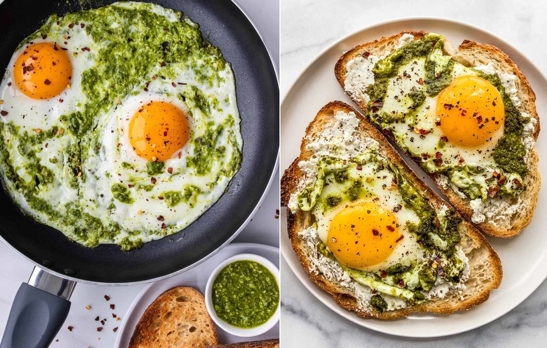 A pesztós tojás az új reggeliőrület – így készítheted el a TikTok trendet