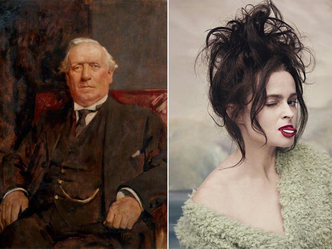 Herbert Henry Asquith és Helena Bonham Carter – dédapa és dédunoka