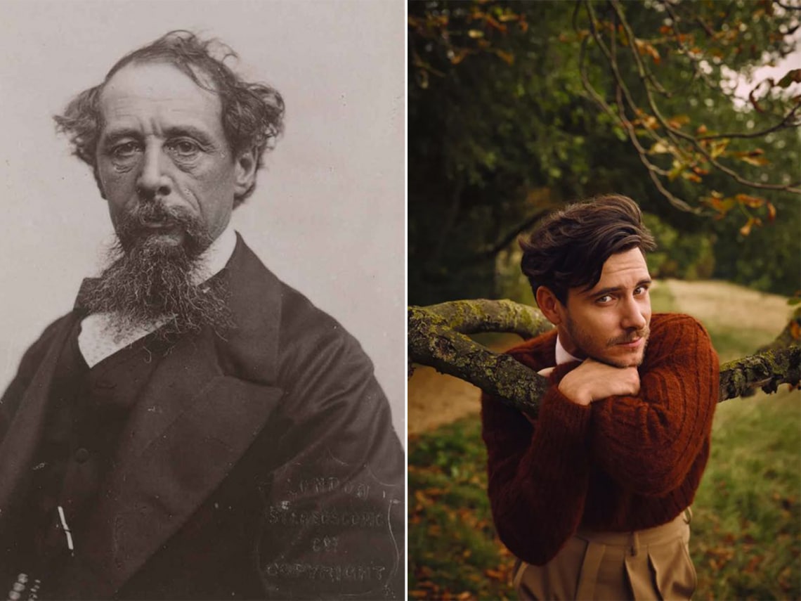 Charles Dickens és Harry Lloyd – ük-ükapa és ük-ükunoka