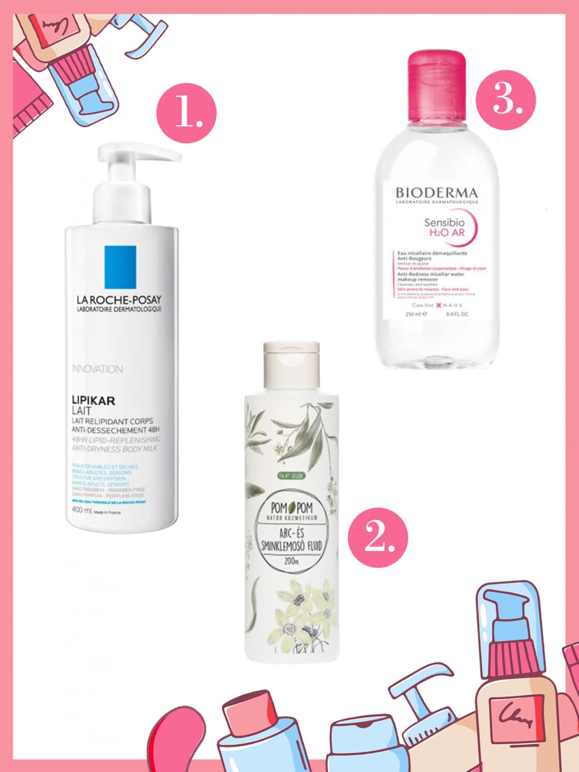 1. lépés: Sminkeltávolítás – este