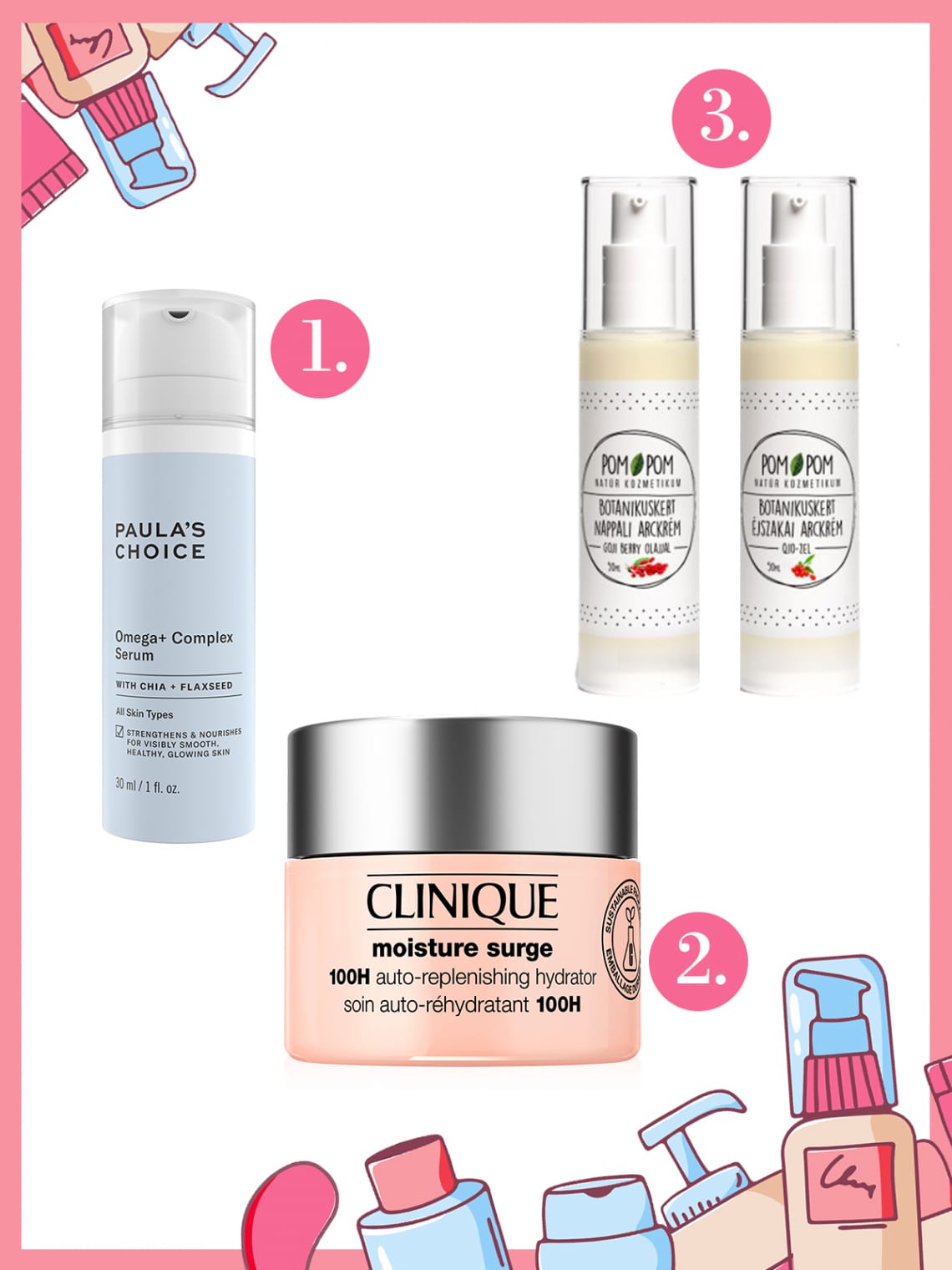 4. lépés: Hidratáló arckrém – reggel és este