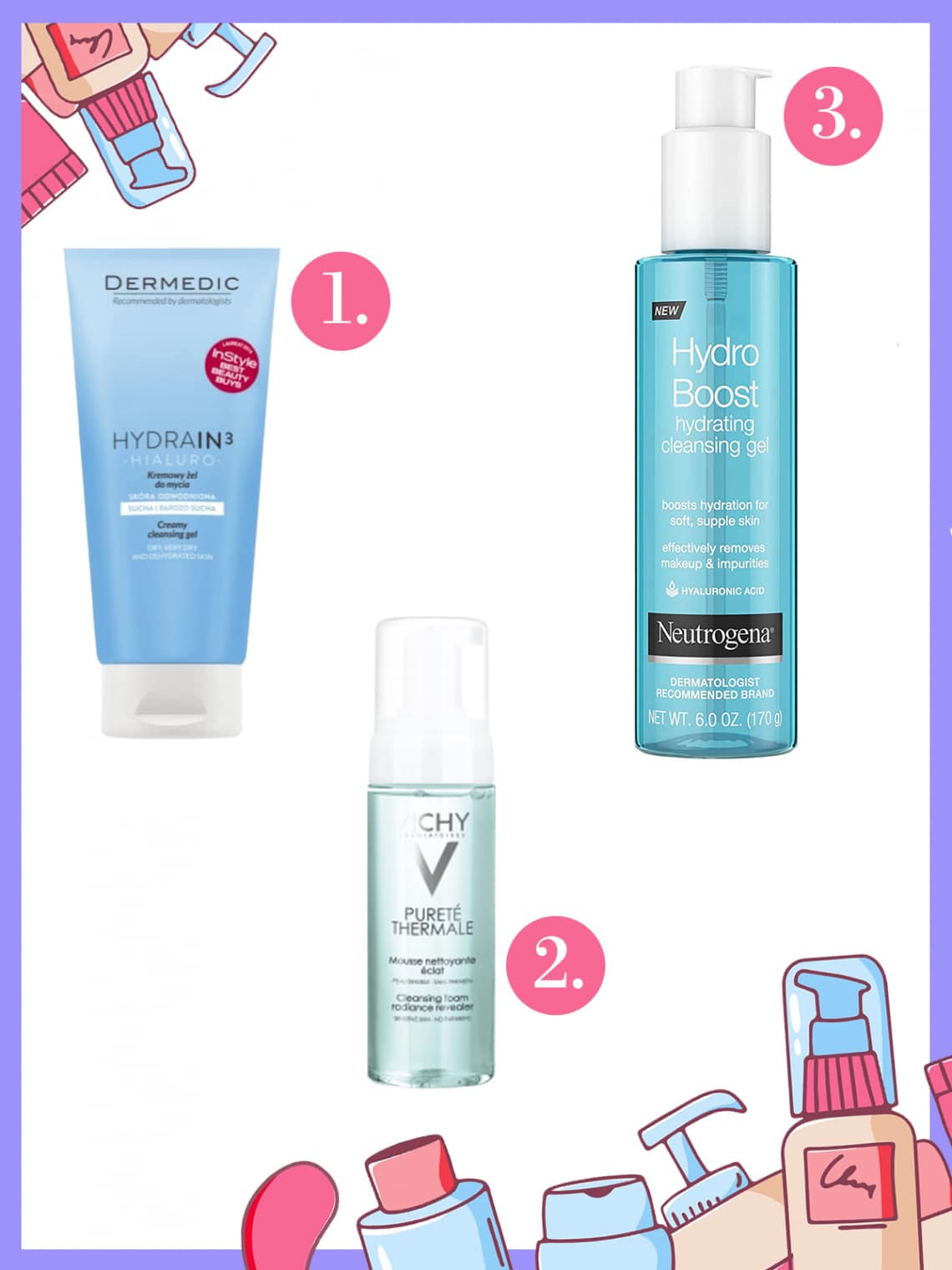 2. lépés: Arctisztítás – reggel és este