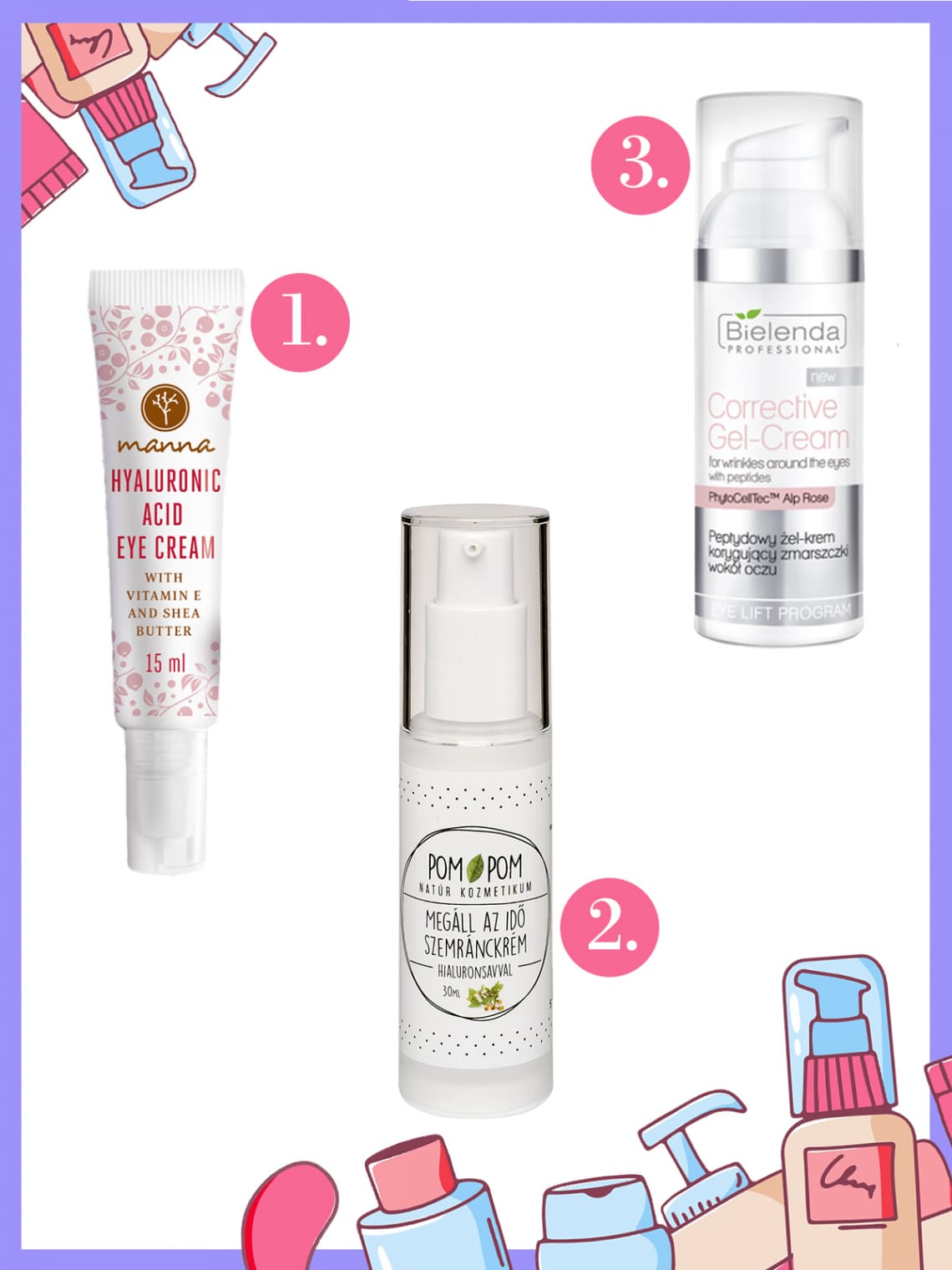 5. lépés: A szemkörnyék hidratálása – reggel és este