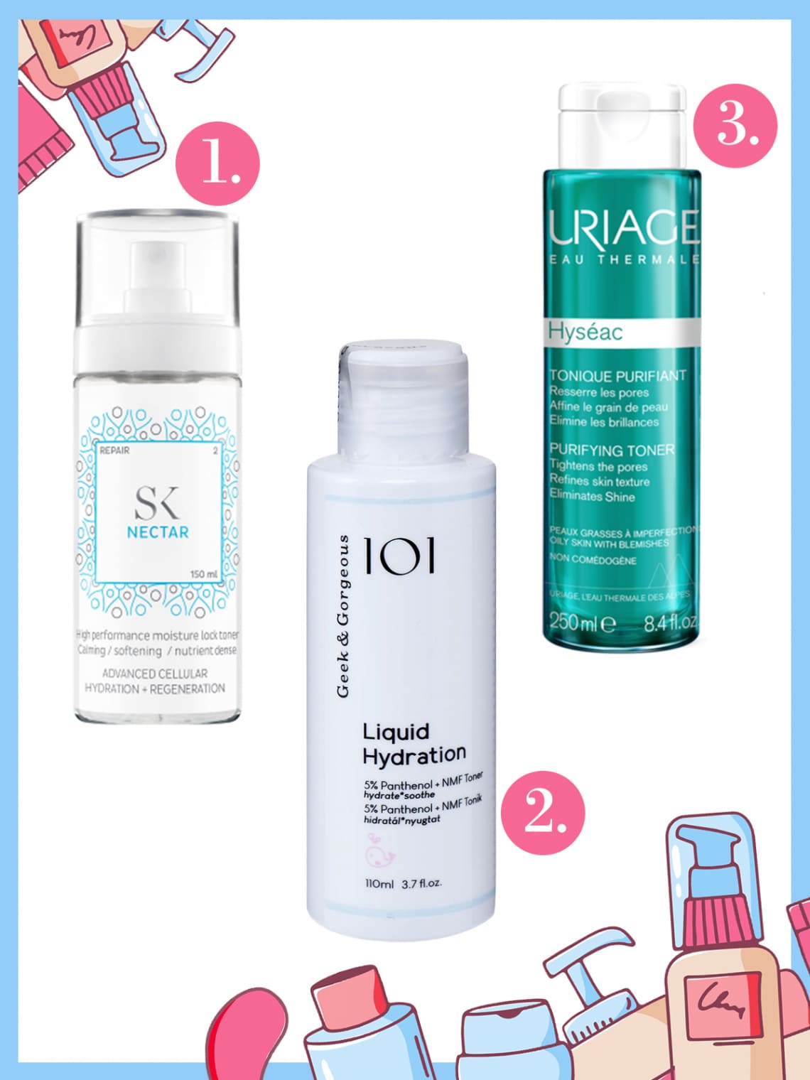 3. lépés: Tonizálás – reggel