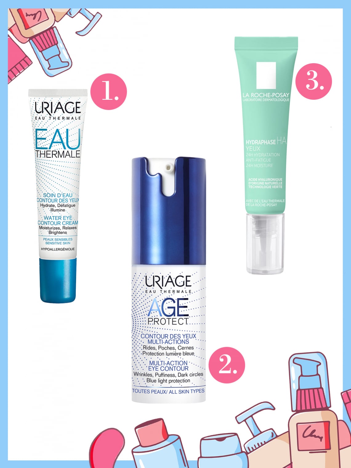 5. lépés: A szemkörnyék ápolása – reggel és este