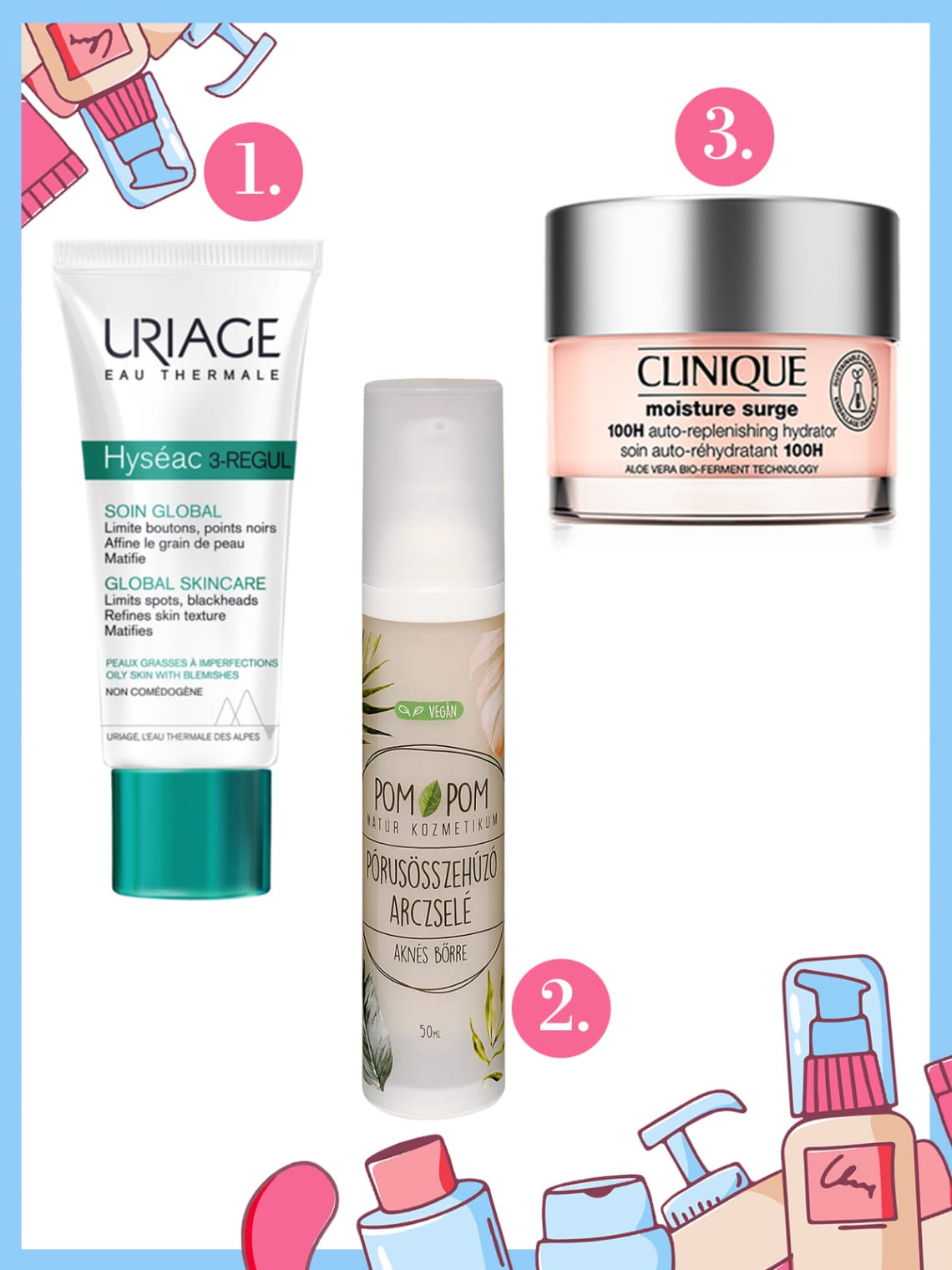 6. lépés: Hidratáló arckrém – reggel és este