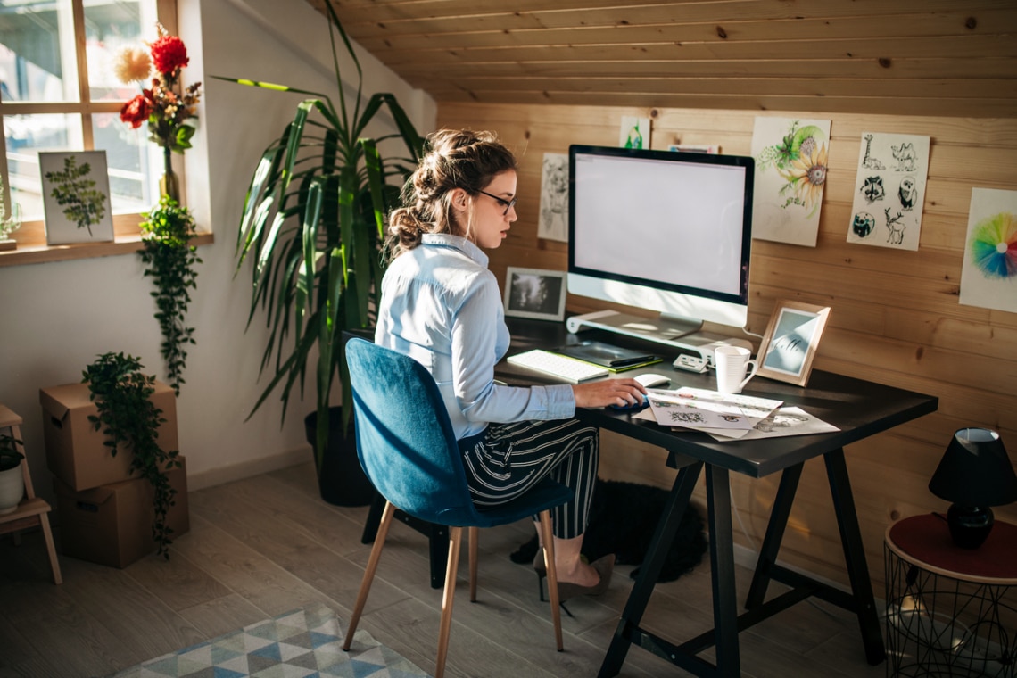 9 home office ötlet, amitől imádni fogsz otthonról dolgozni