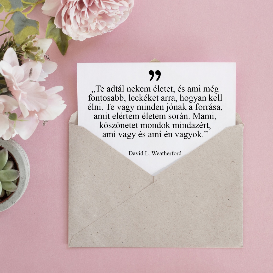 Ami vagy és ami vagyok