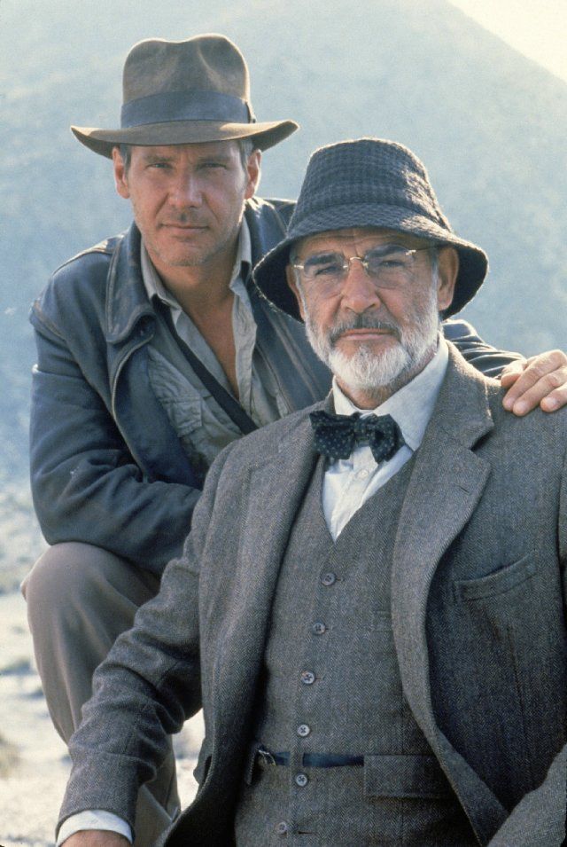 Harrison Ford és Sean Connery – Indiana Jones és az utolsó kereszteslovag