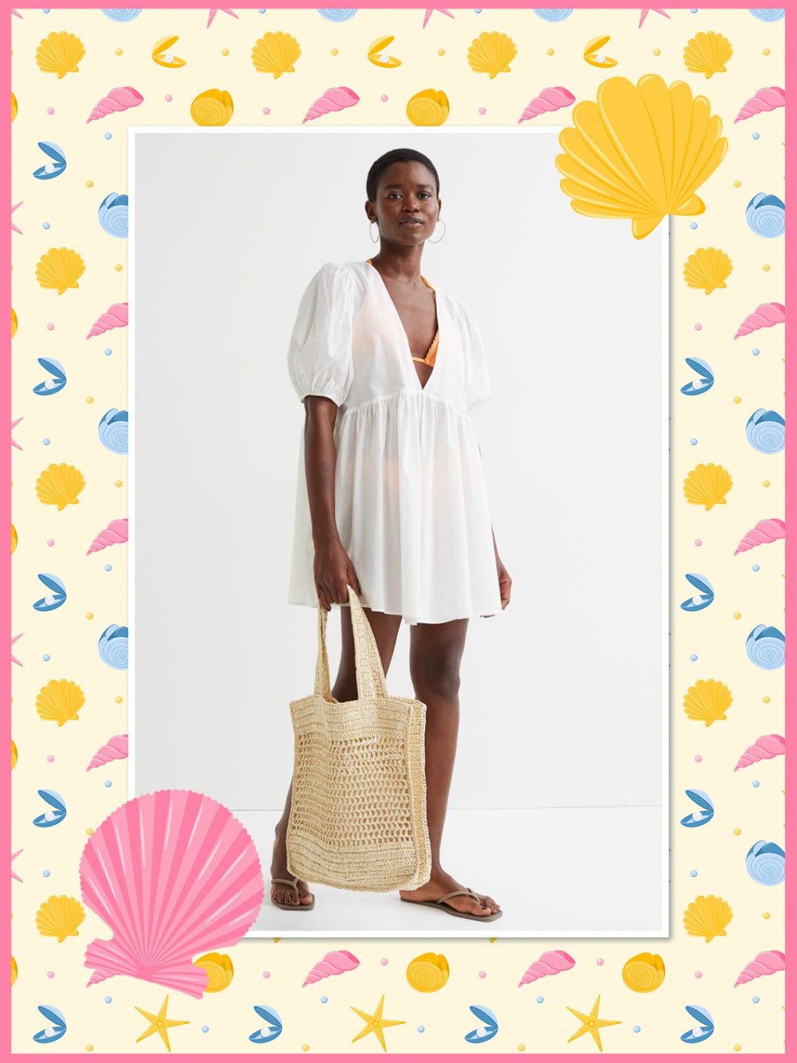 Az örök kedvenc fehér strandruha