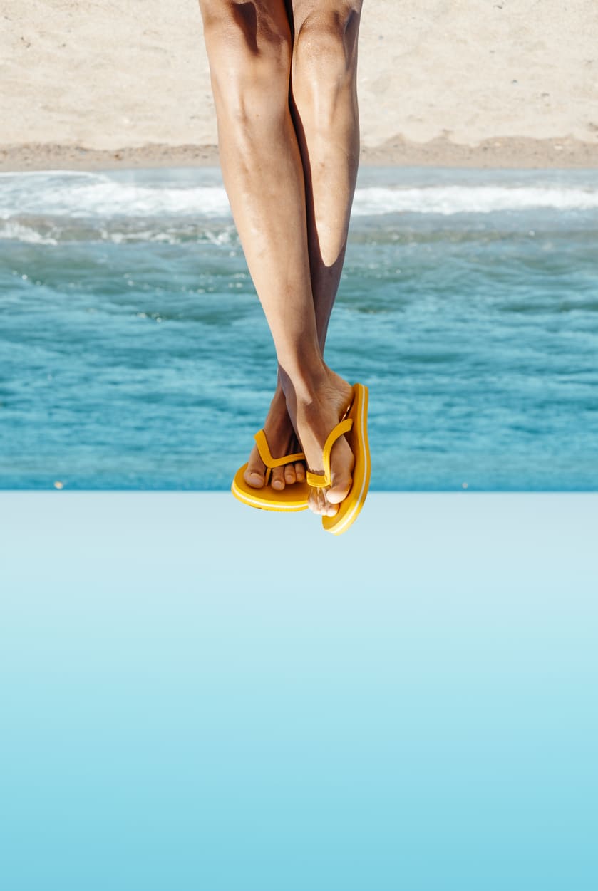 Flip-flop papucsban könnyebben begörcsölhetnek a lábujjak