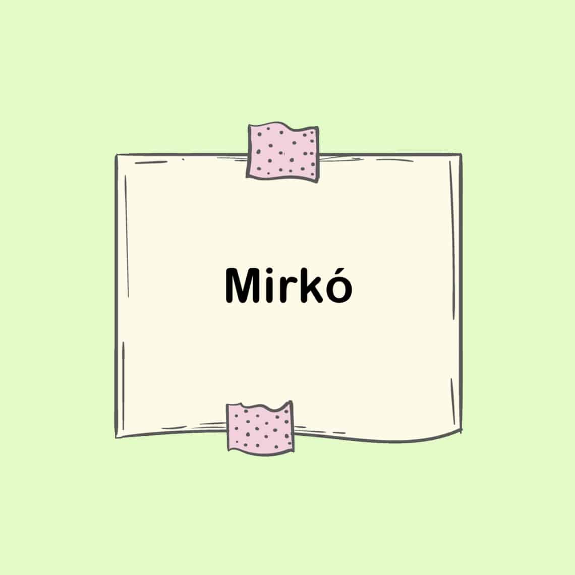Mirkó