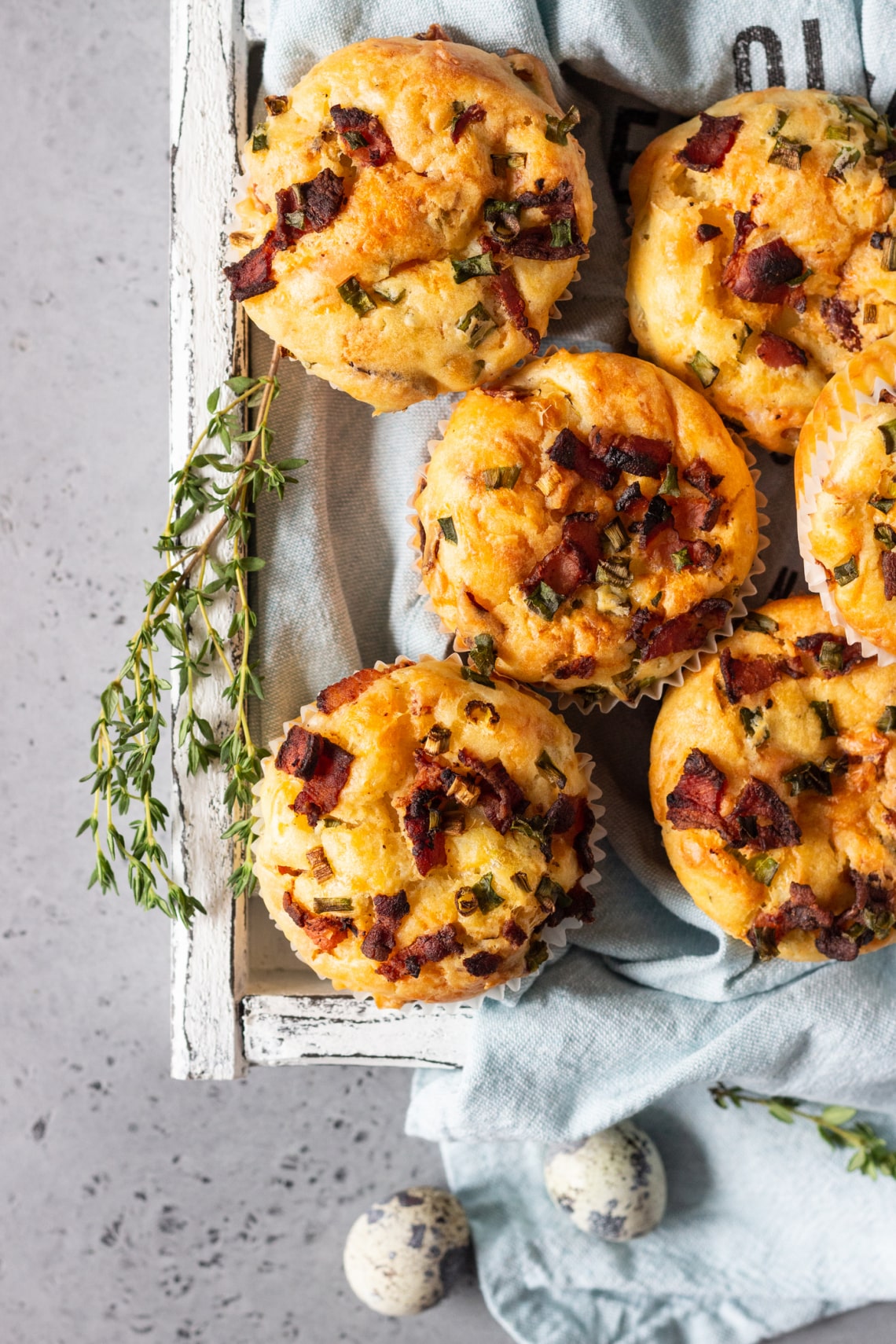 Egyszerű baconos muffin