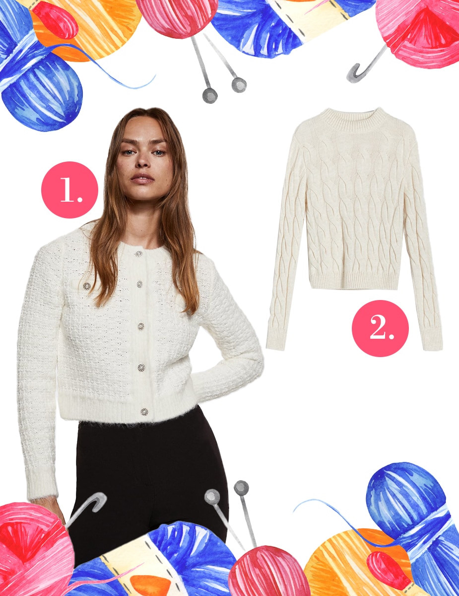 Elegáns pulcsik és kardigánok