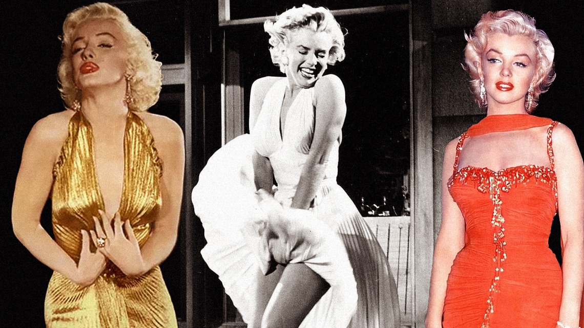 Marilyn Monroe 6 ikonikus ruhájának izgalmas háttértörténete
