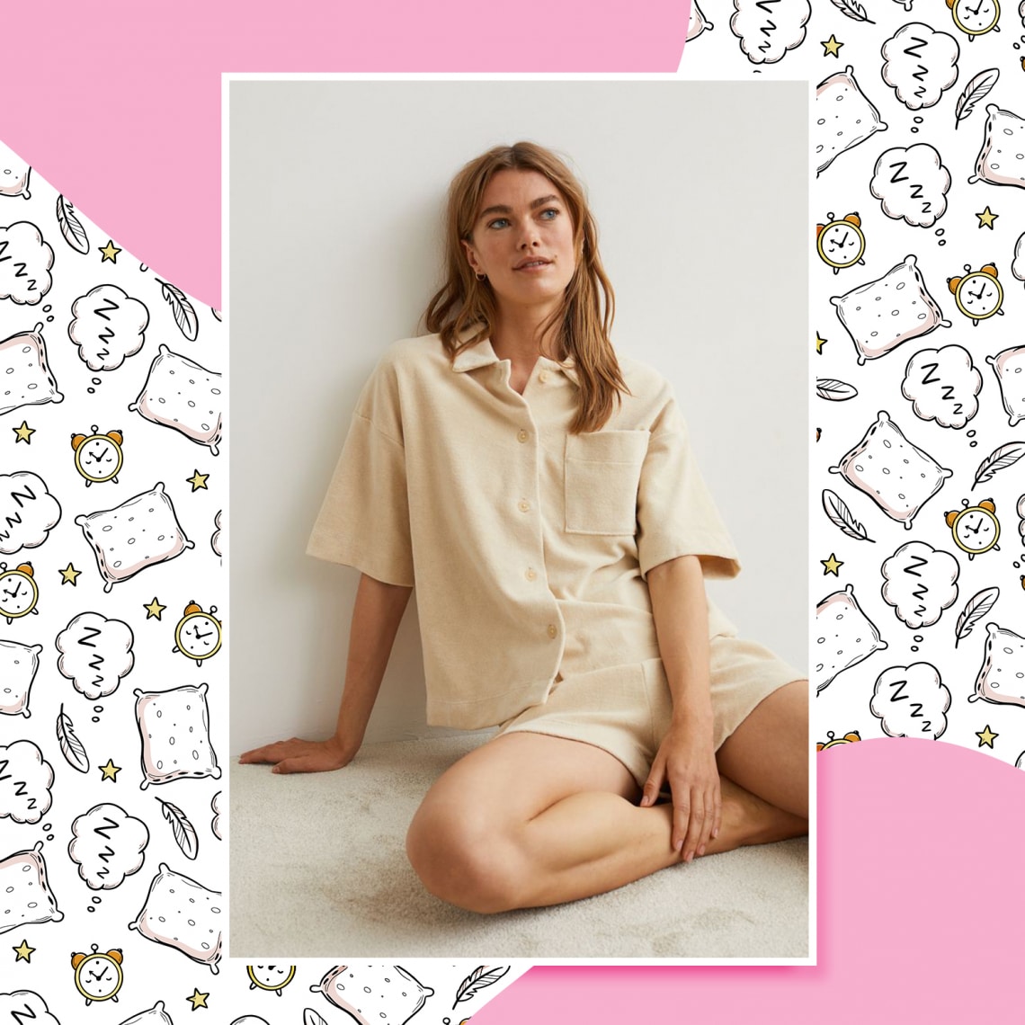 Nosztalgikus frottír pizsama