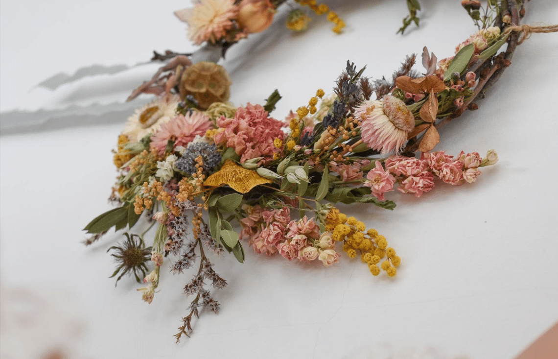 Szárított virág dekorációkkal varázsol el a magyar vállalkozó – interjú az ella fawnfromthegarden tulajdonosával