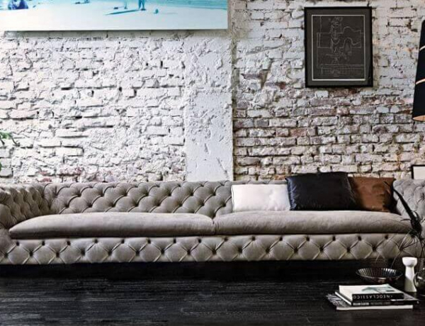 A klasszikus és modern stílus egyvelege: Modern Chesterfield kanapék