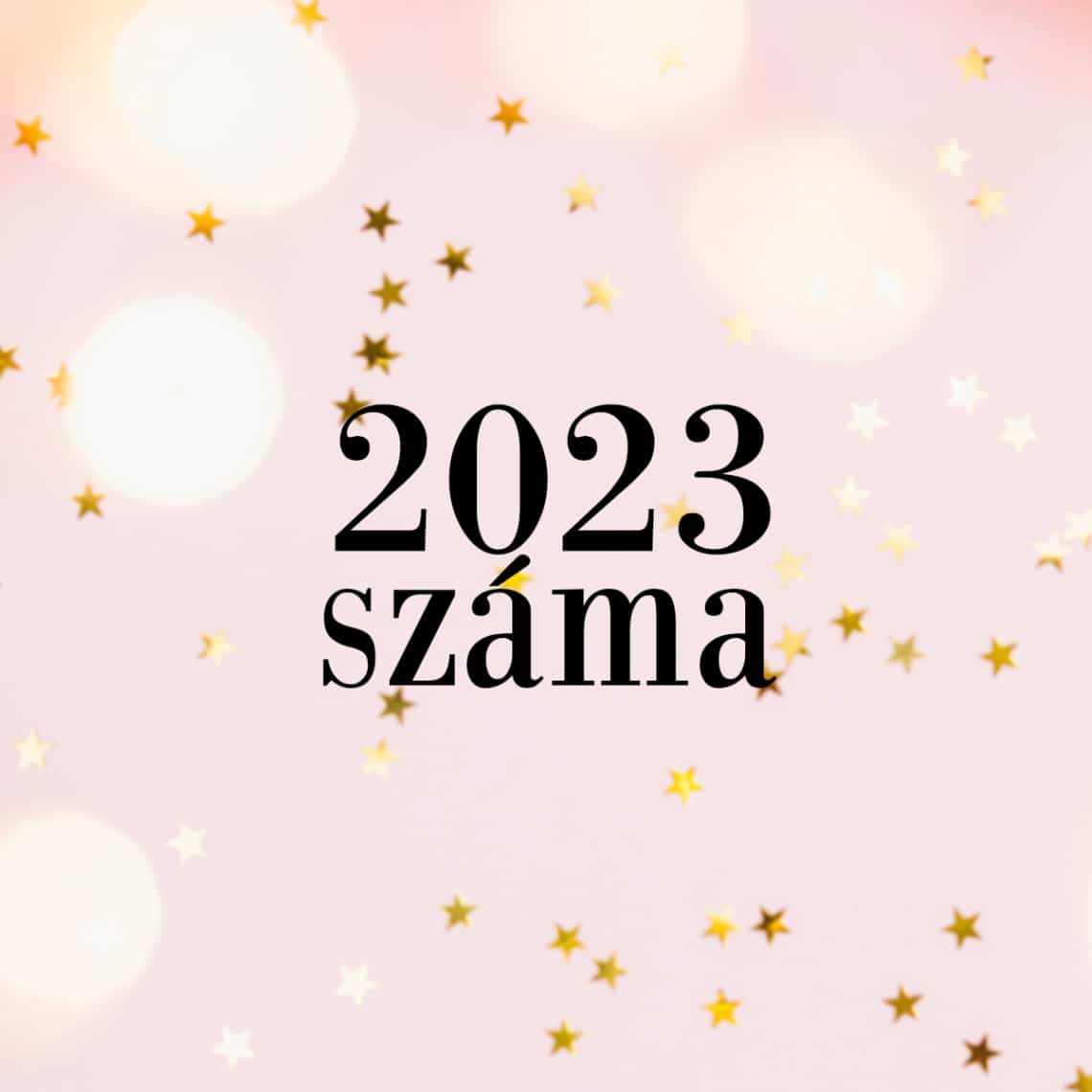Hogyan számoljuk ki 2023 számát?