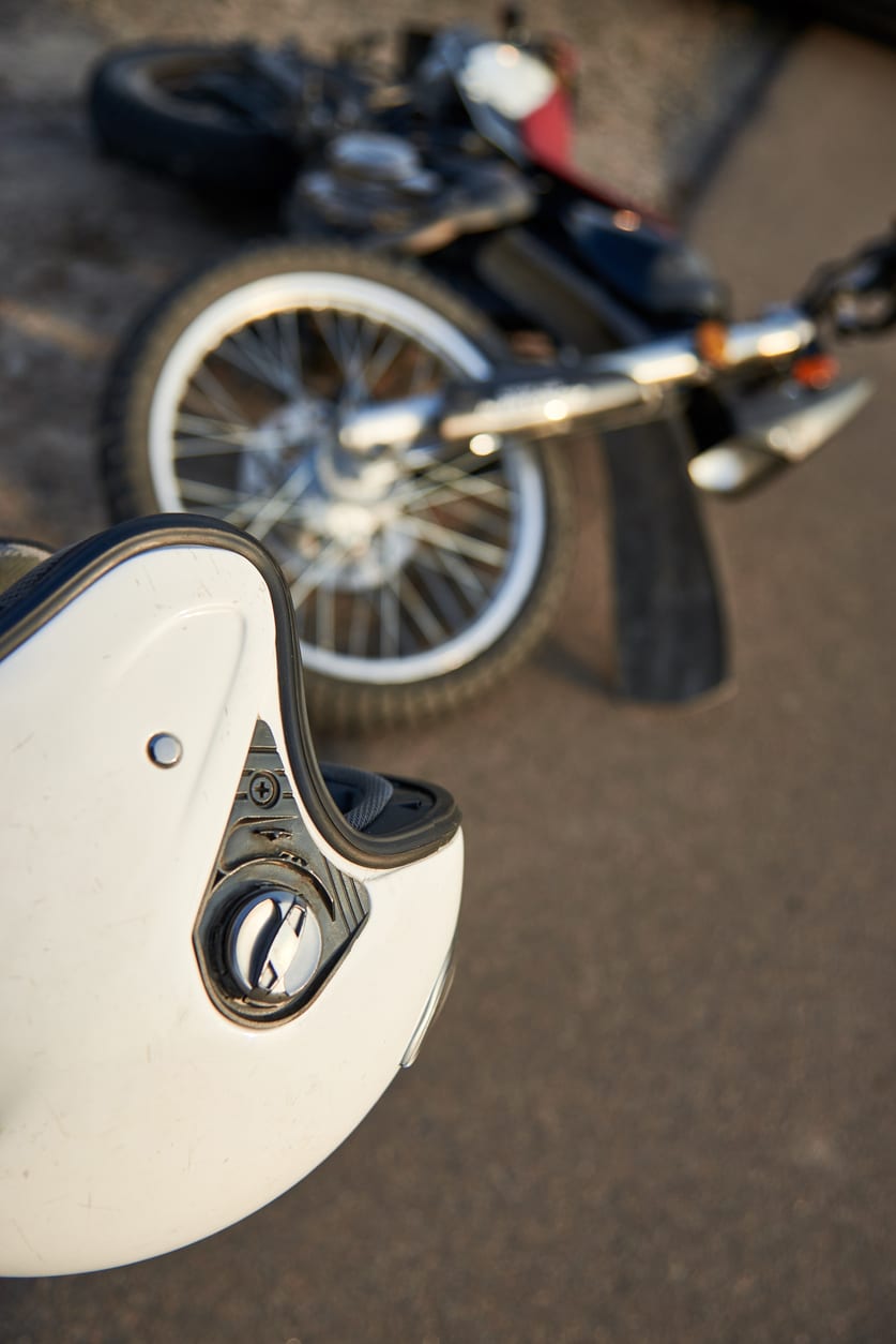 Testen kívüli élmény motorbaleset után