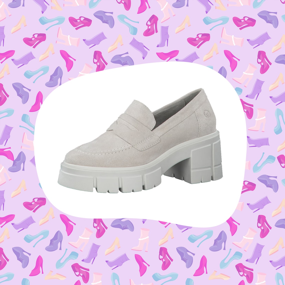 Magas sarkú házicipő